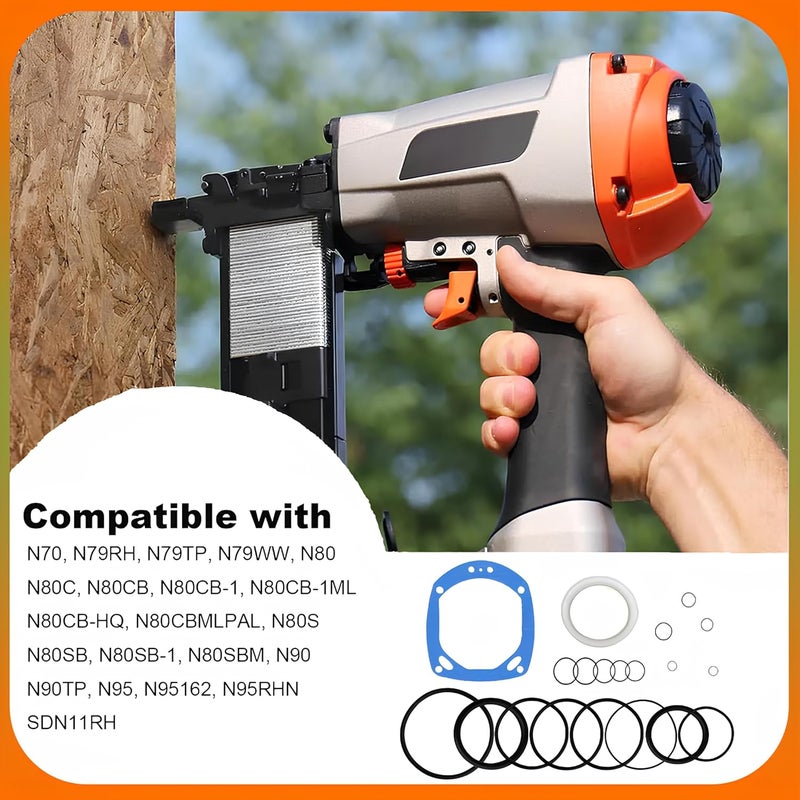 Phyxlyn ORK11 Maintenance Kit For Stanley-Bostitch N70 N79RH N79TP N79WW N80 N80C N80CB N80CB-1 N80CB-1ML N80CB-HQ N80CBMLPAL N80S N80SB N80SB-1 N80SBM N90 N90TP N95 N95162 N95RHN SDN11RH Nailers - Image 2